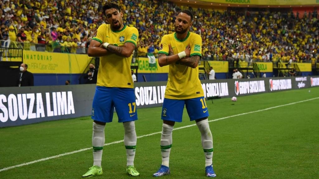 Lucas Paqueta has slammed those who have criticised Neymar. AFP