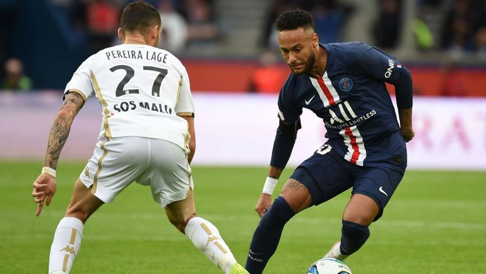 Ligue 1, 9e j. : les stats à retenir après PSG-Angers (4-0). AFP