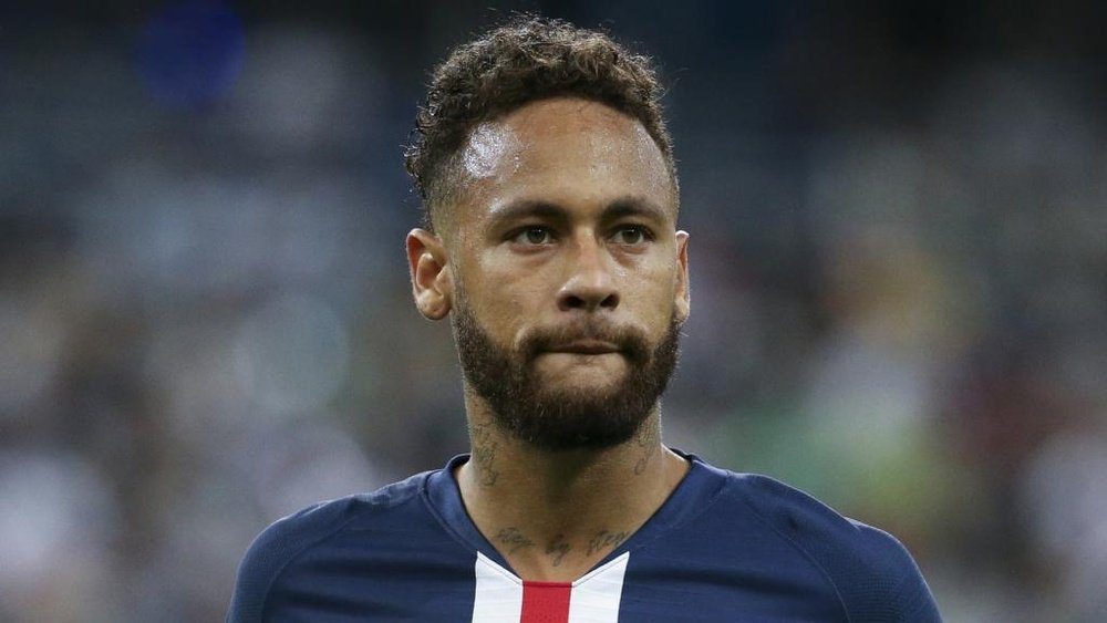 Neymar jouera face à Angers. AFP