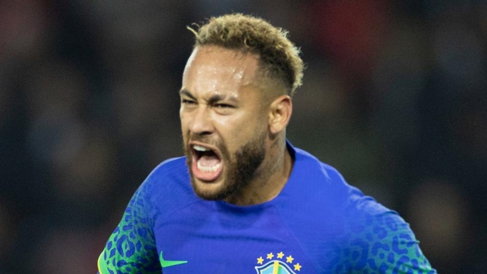 Neymar hits back at Raillo. AFP