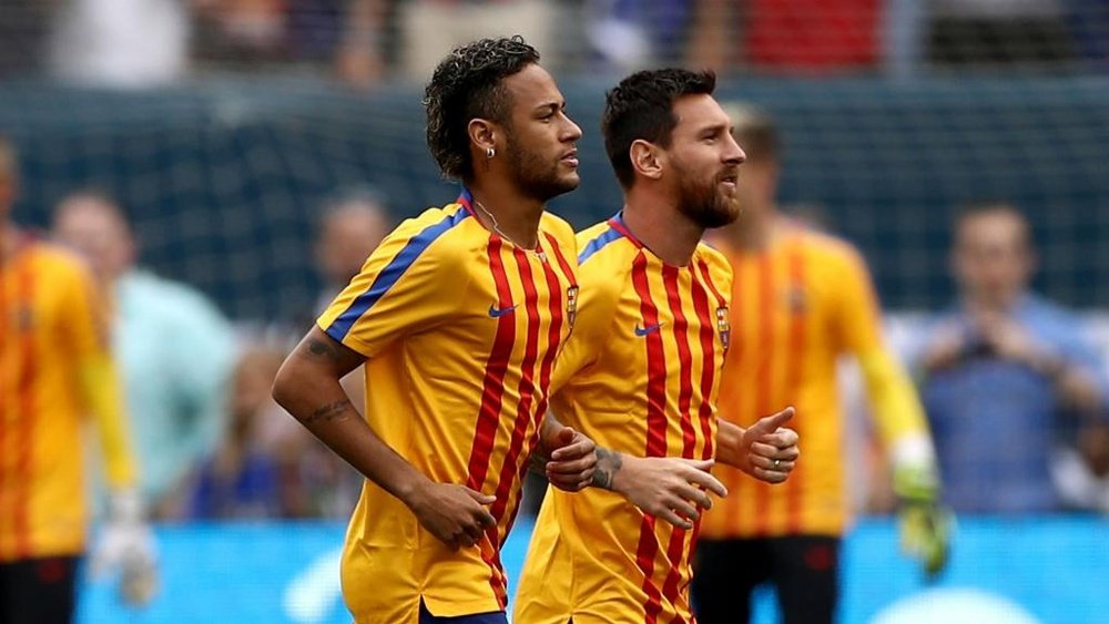 Messi thinks Neymar regrets leaving. GOAL