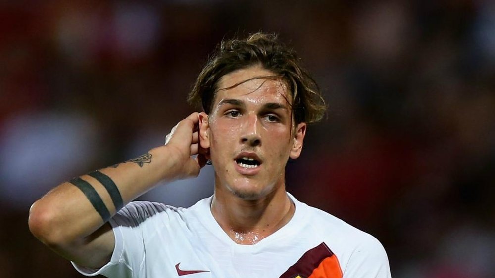 Zaniolo has signed a new Roma contract after being linked with a move away. GOAL