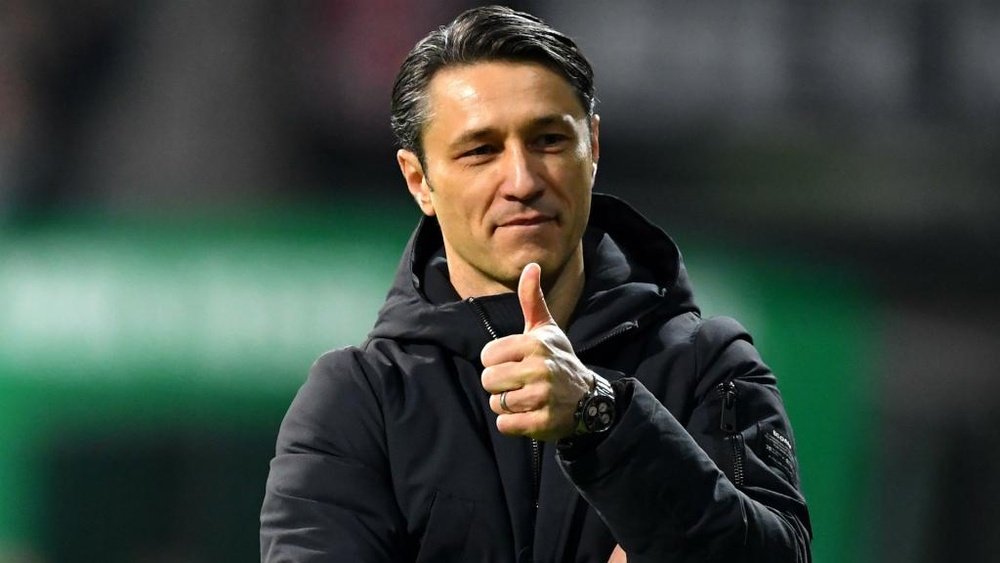Kovac gives thumbs up after a convincing Bayern performance. GOAL
