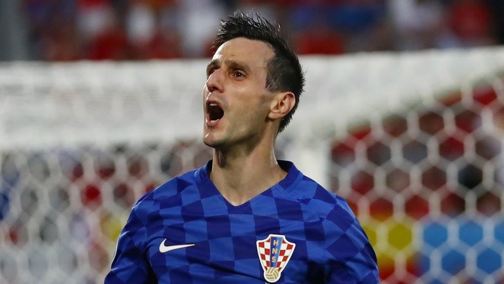 Kalinic turned down a medal. GOAL