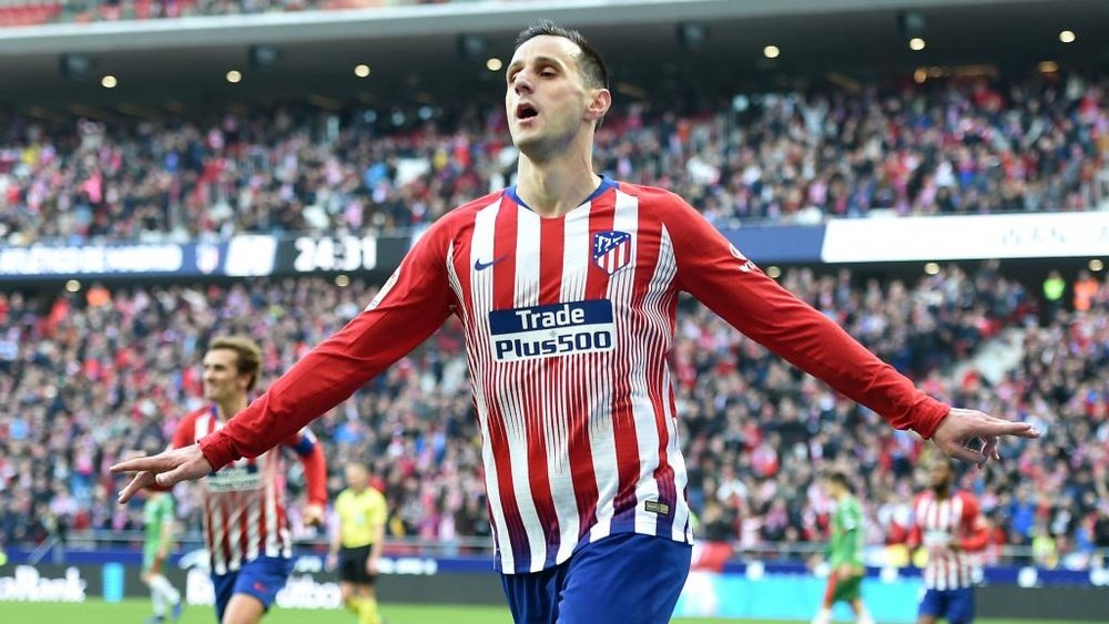 Simeone is keen for Nikola Kalinic to maintain his current run of form. GOAL