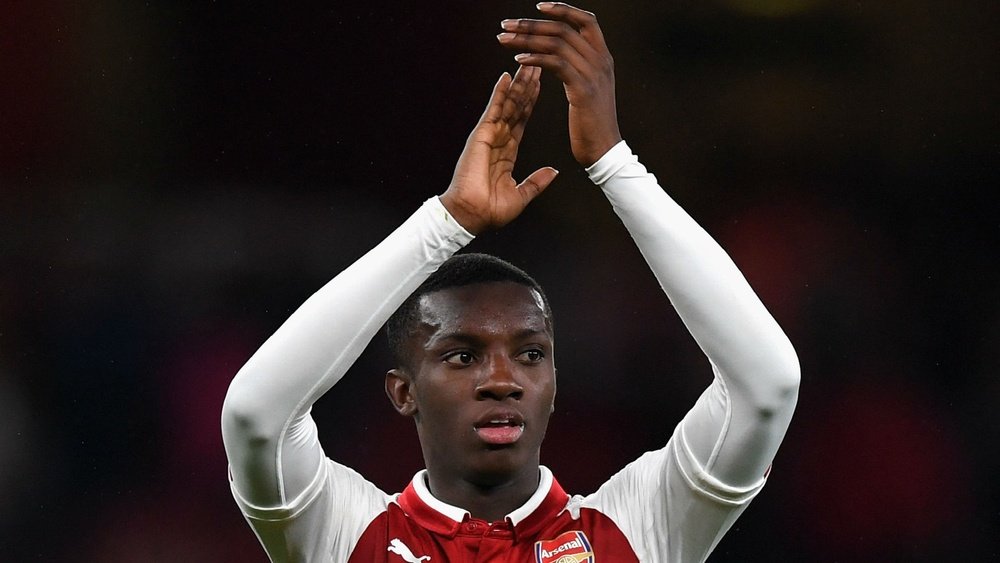 Wenger has no idea why Chelsea allowed Eddie Nketiah to leave Stamford Bridge. GOAL