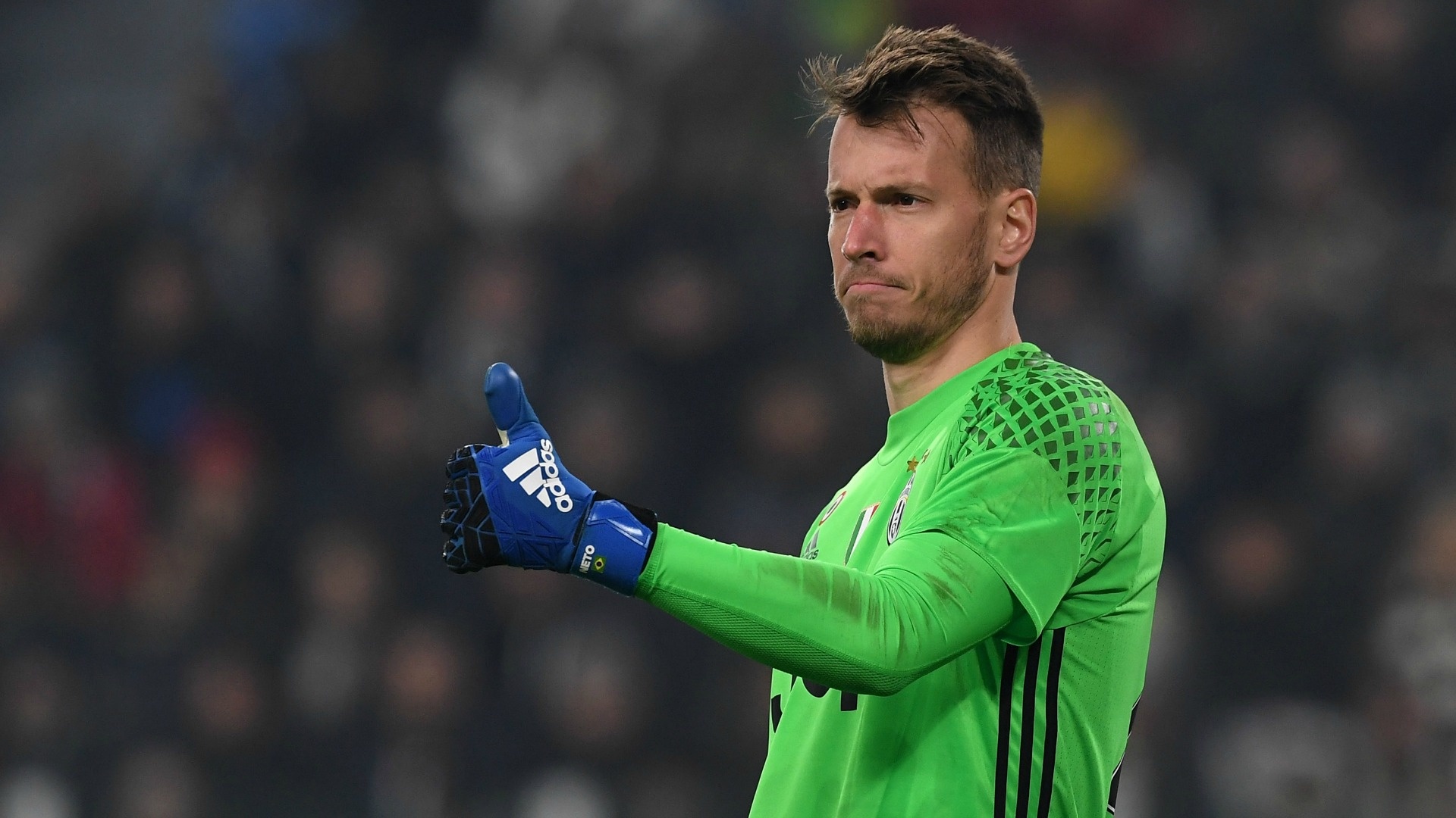 Norberto Neto lors d'un match de Serie A avec la Juventus. AFP