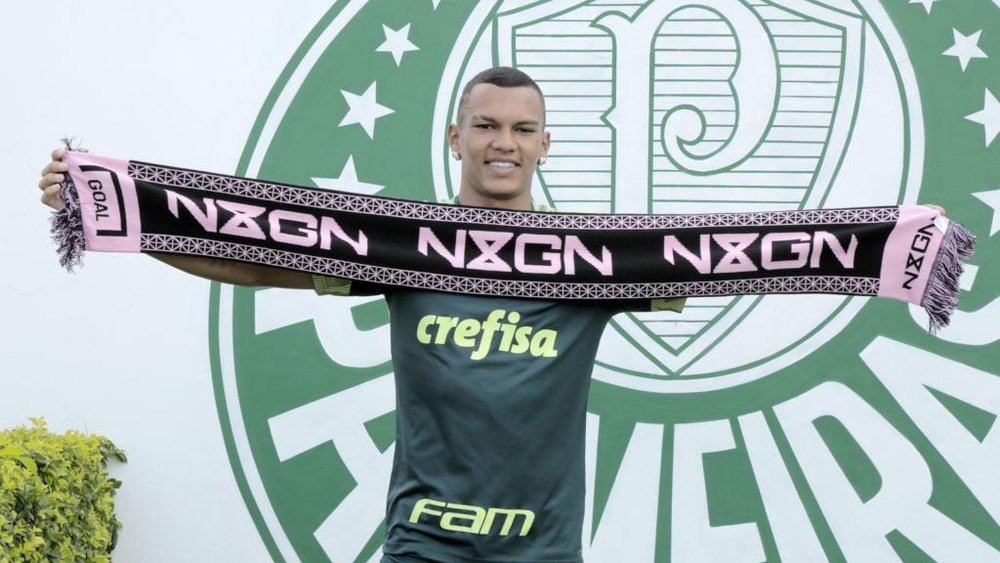 Gabriel Veron coloca ídolo do Palmeiras como exemplo para a carreira. GOAL