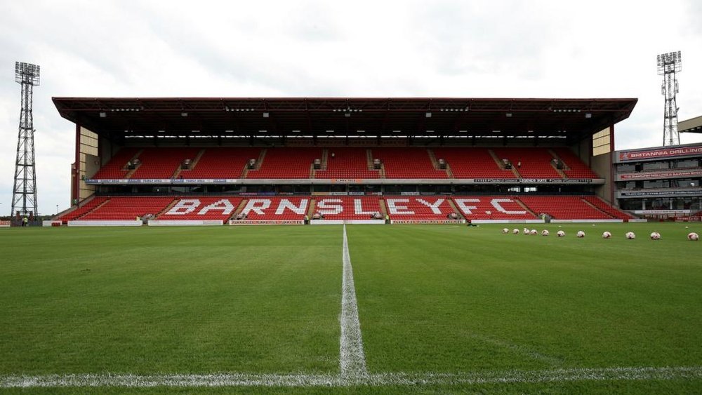 The game at Oakwell was called off due to a 'medical emergency'. GOAL