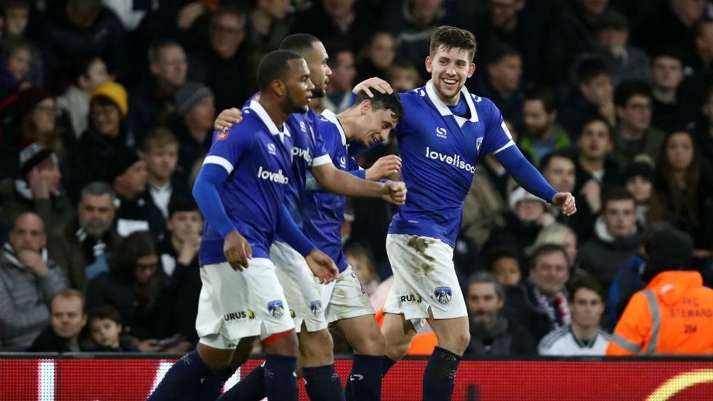 Oldham came from behind to stun Premier League strugglers Fulham. GOAL