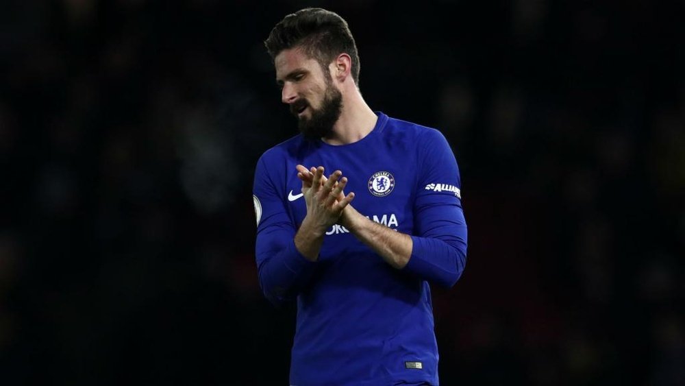 Giroud 'very happy' with Chelsea adaptation
