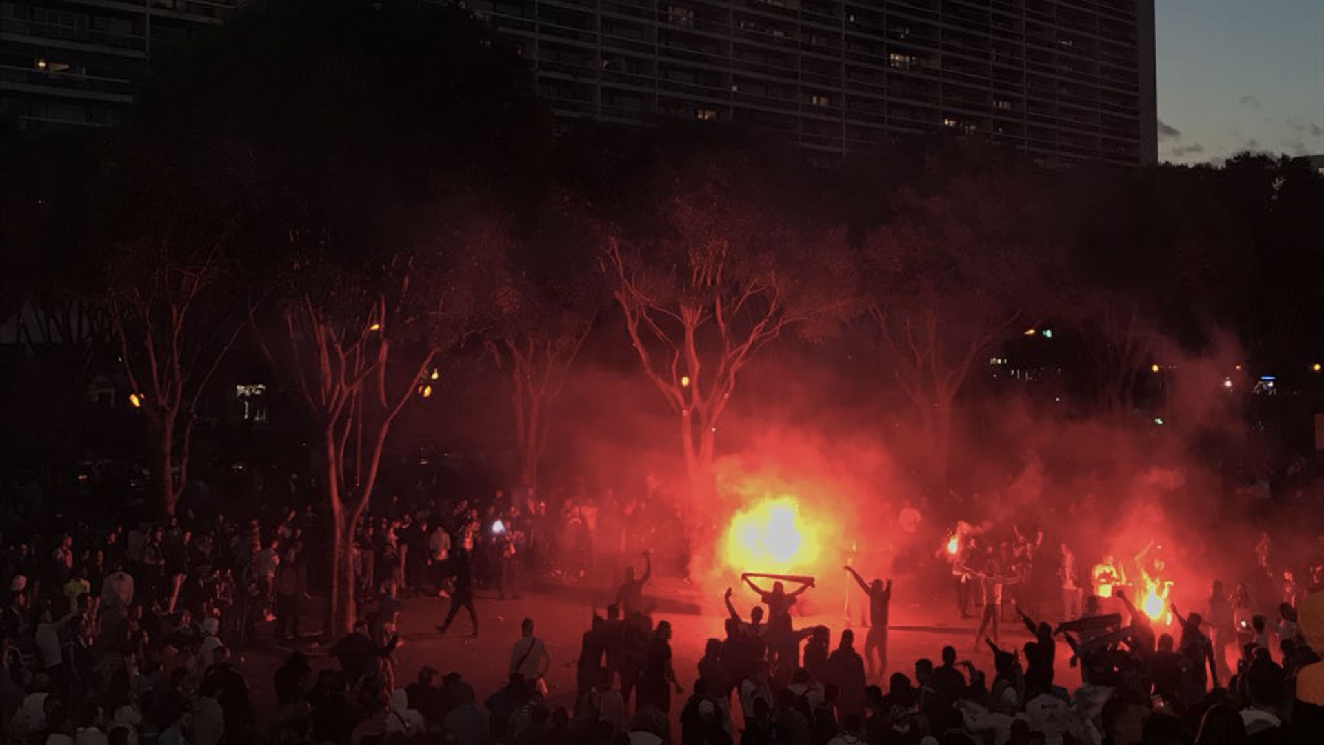 Grosse ambiance avant OM PSG. GOAL