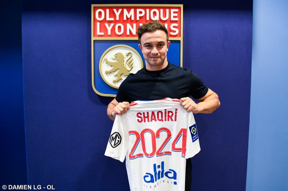 OL : les premiers mots de Xherdan Shaqiri. Goal