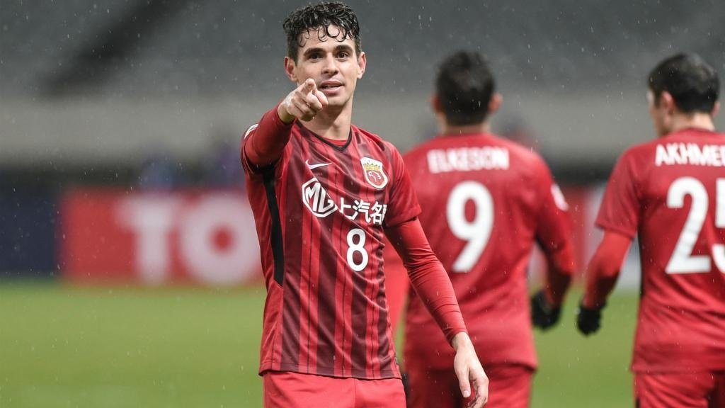 Oscar scored twice in a 4-1 win. AFP