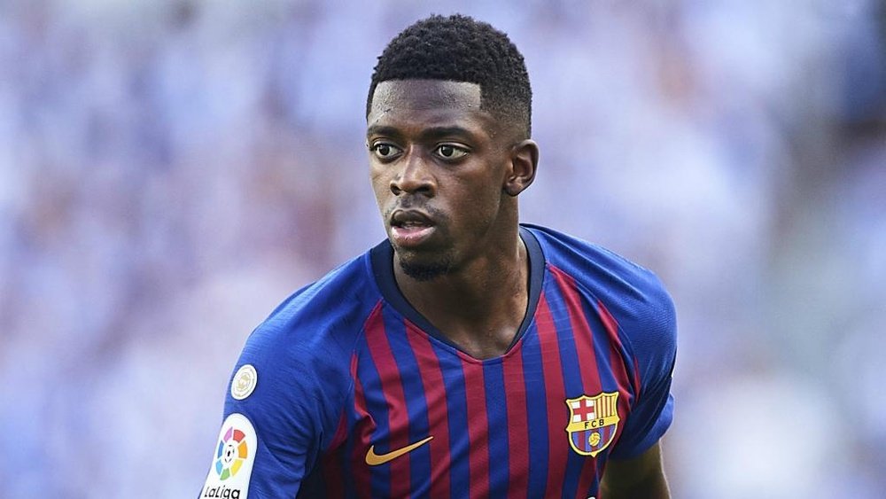 Ousmane Dembele Barcelona 2018. Goal
