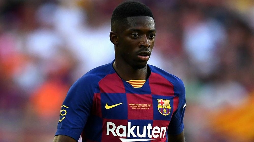 Dembélé 'pas perturbé' par les critiques à son sujet. AFP