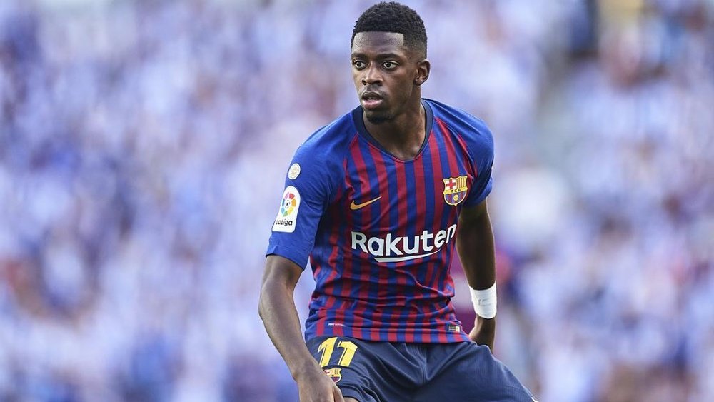 Ousmane Dembele FC Barcelona 2018. AFP