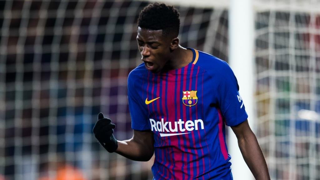 Barca have no concerns about Dembele on or off the pitch. AFP