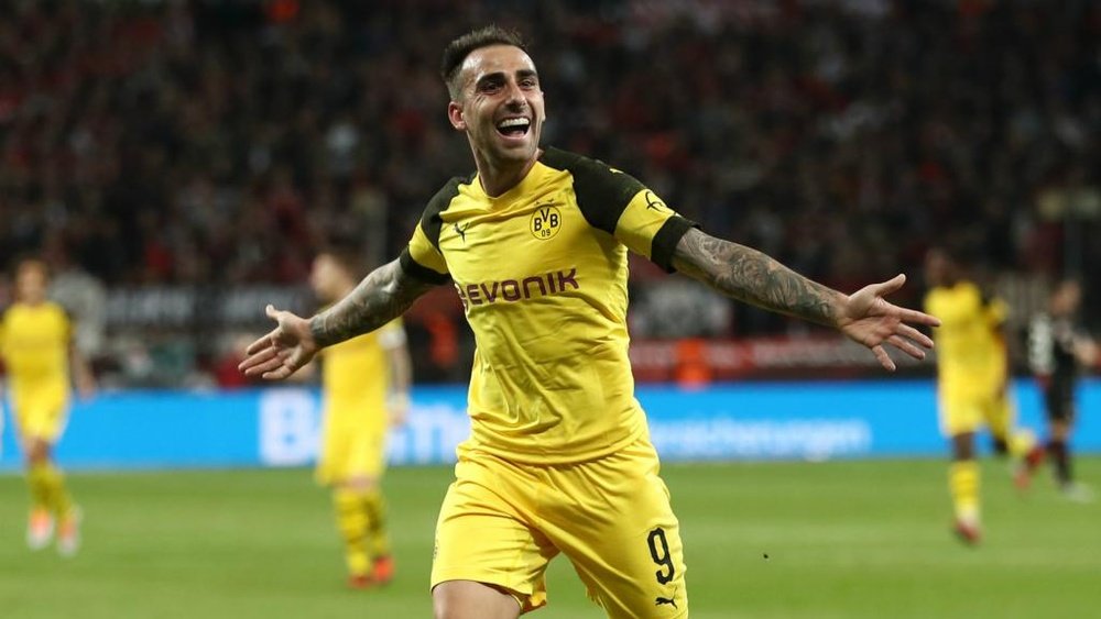 Paco Alcacer is enjoying life in the Ruhr valley. GOAL