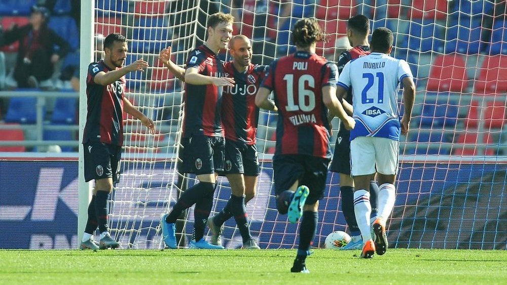 Il Bologna vince 2-1 contro la Samp. Goal