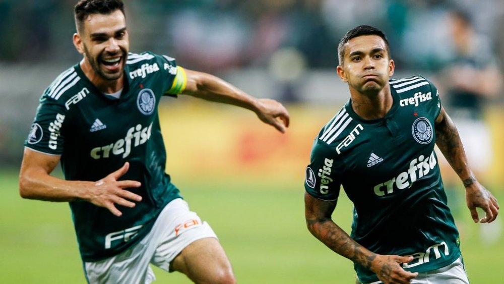 Palmeiras are now in the Copa Libertadores semi-finals. GOAL