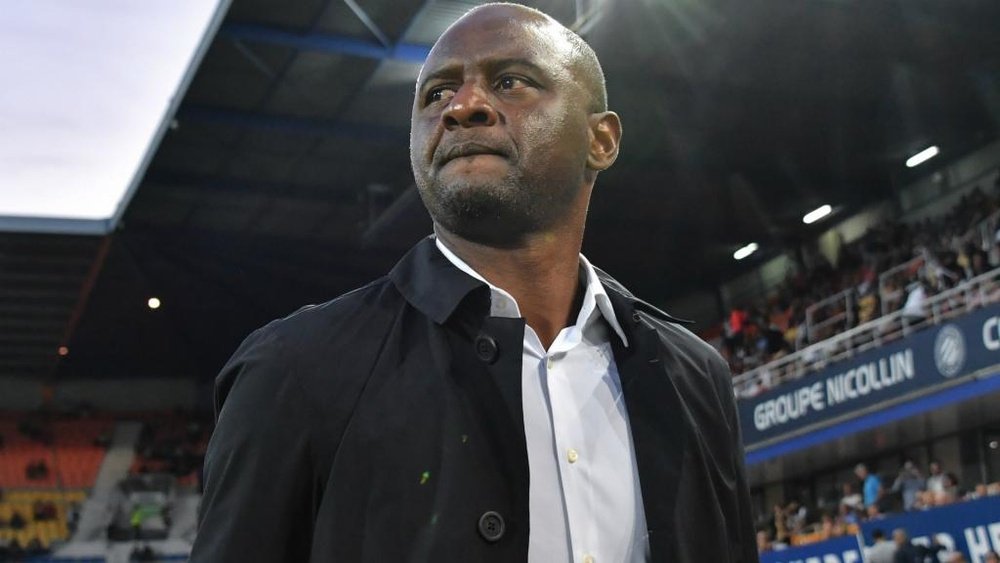 Vieira 300 per cent focused on Nice amid Arsenal links