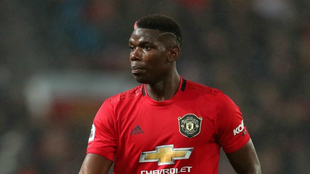 Pogba has cast removed in boost for Man United. AFP