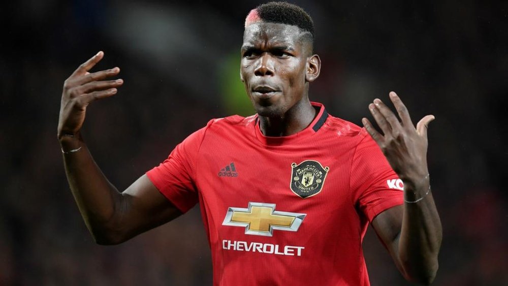 Pogba powers through gym work on Man Utd comeback mission. AFP