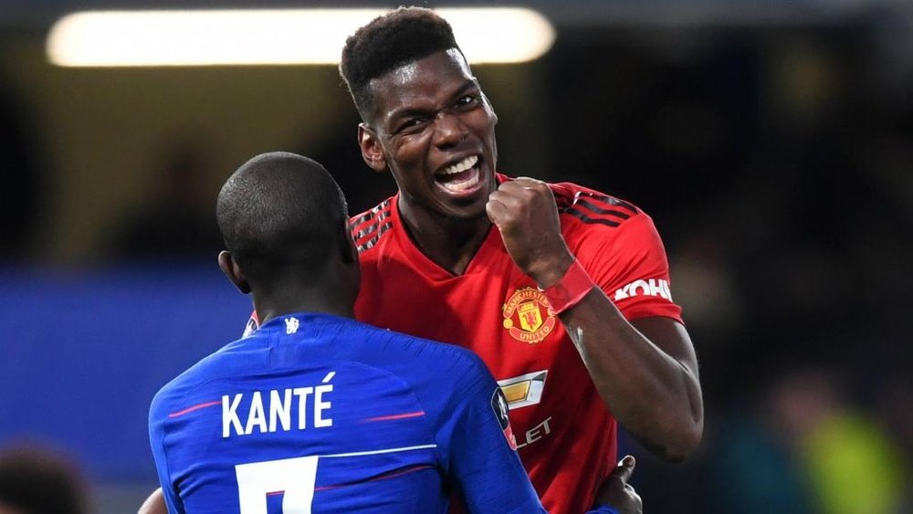 Paul Pogba was instrumental in United's victory over Chelsea. GOAL