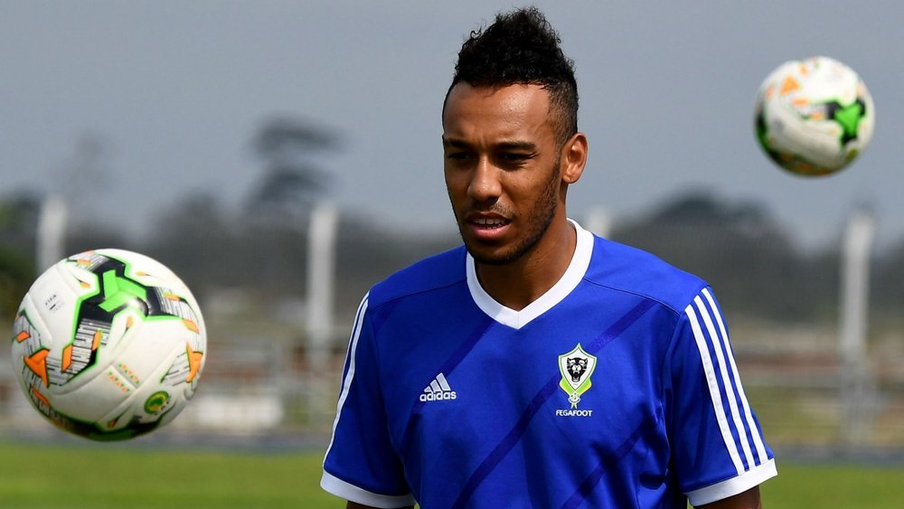 Gabon superstar Pierre-Emerick Aubameyang. Goal