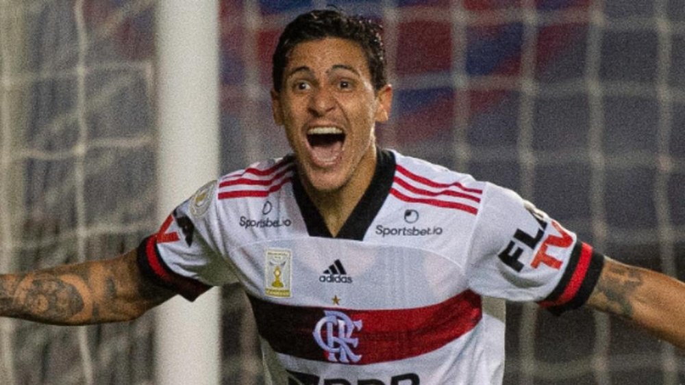 Pedro reafirma sua importância quando o Flamengo mais precisava. AFP
