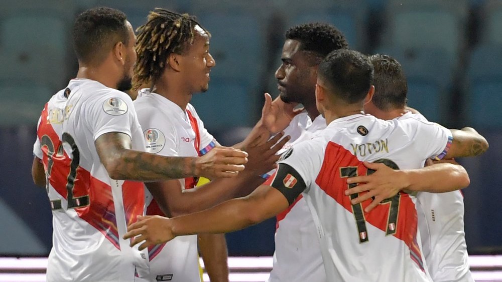 Colombia 1-2 Peru: La Tricolor fall as 2019 Copa runners-up open account. AFP