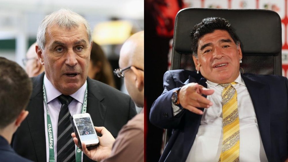 Shilton will not forgive Maradona. GOAL