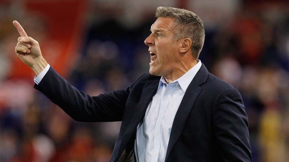 Sporting Kansas City boss Peter Vermes. GOAL
