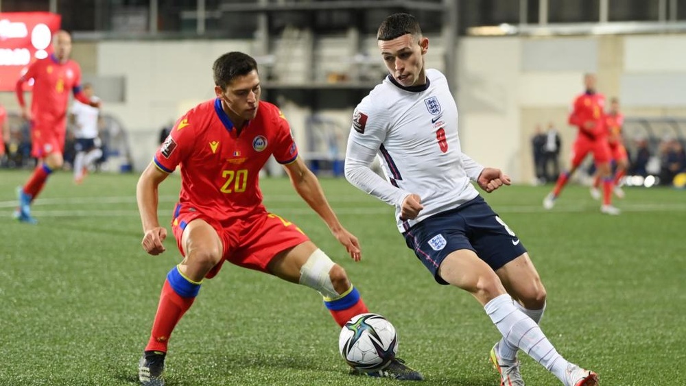 Southgate expected 'fabulously exciting' Foden to be England's best player. AFP
