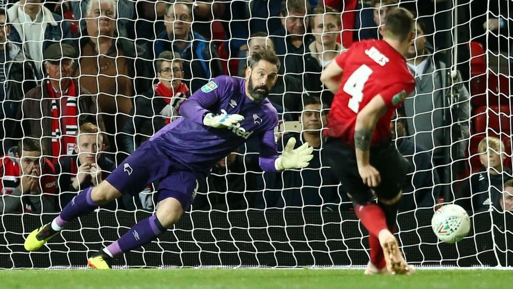 Manchester United's torrid penalty shoot-out run continues against Derby