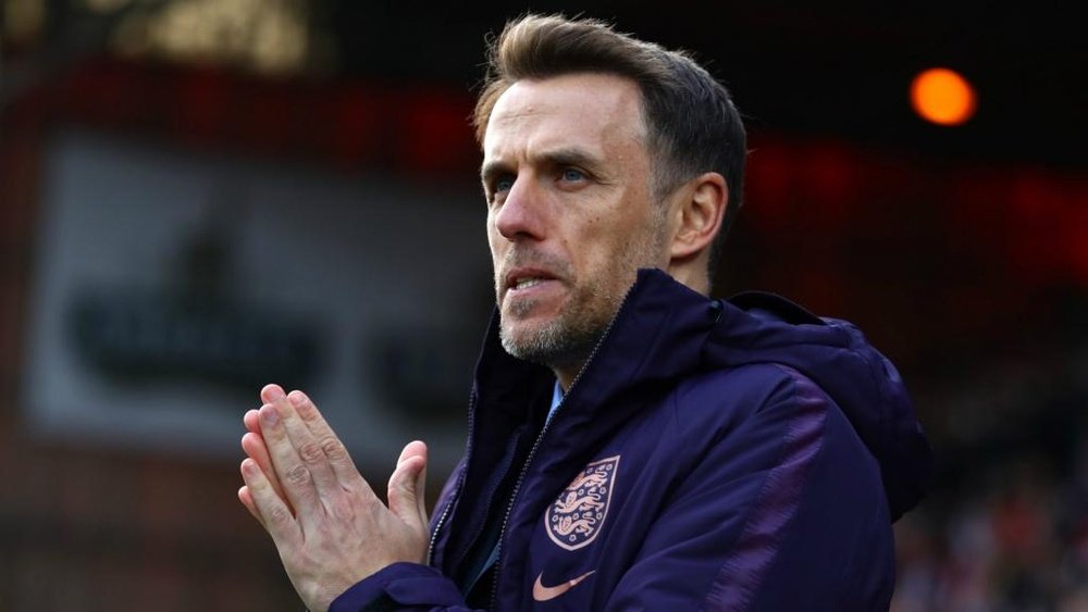 Phil Neville will leave England women's manager post in summer 2021. GOAL