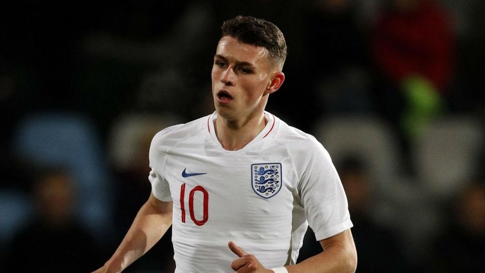 Phil Foden is set to make his England debut. GOAL