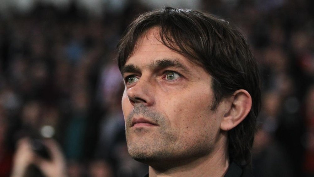 Phillip Cocu has taken Lampard's place as Derby County's new coach. GOAL