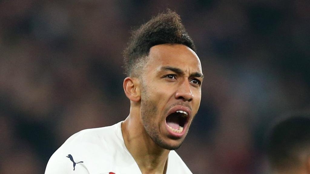 Aubameyang's mask was to represent Gabon. GOAL