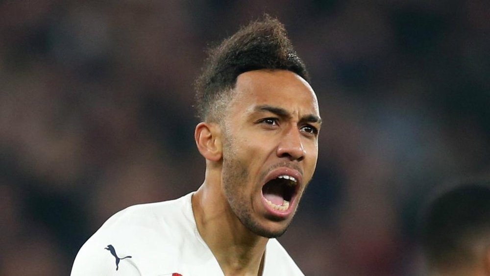 Aubameyang's mask was to represent Gabon. GOAL