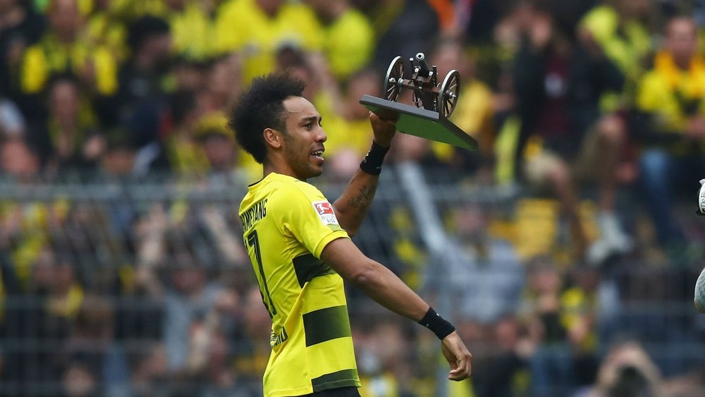 Aubameyang is relishing doing battle with Robert Lewandowski once again. GOAL