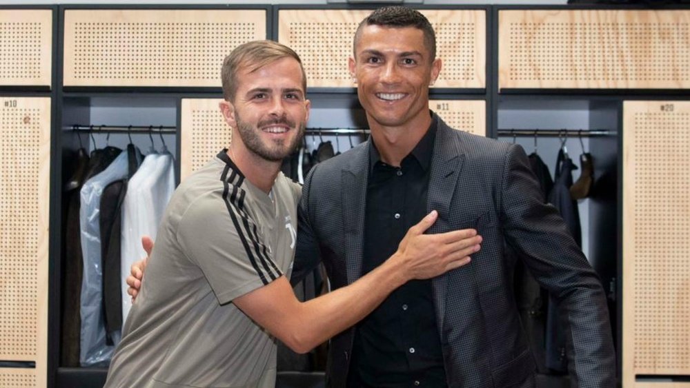 Pjanic hails Ronaldo arrival but refuses to confirm Juve future