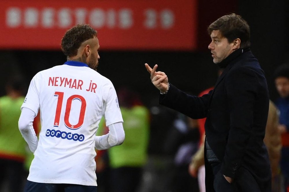 Pochettino comprend et rassure Neymar après sa sortie médiatique. AFP