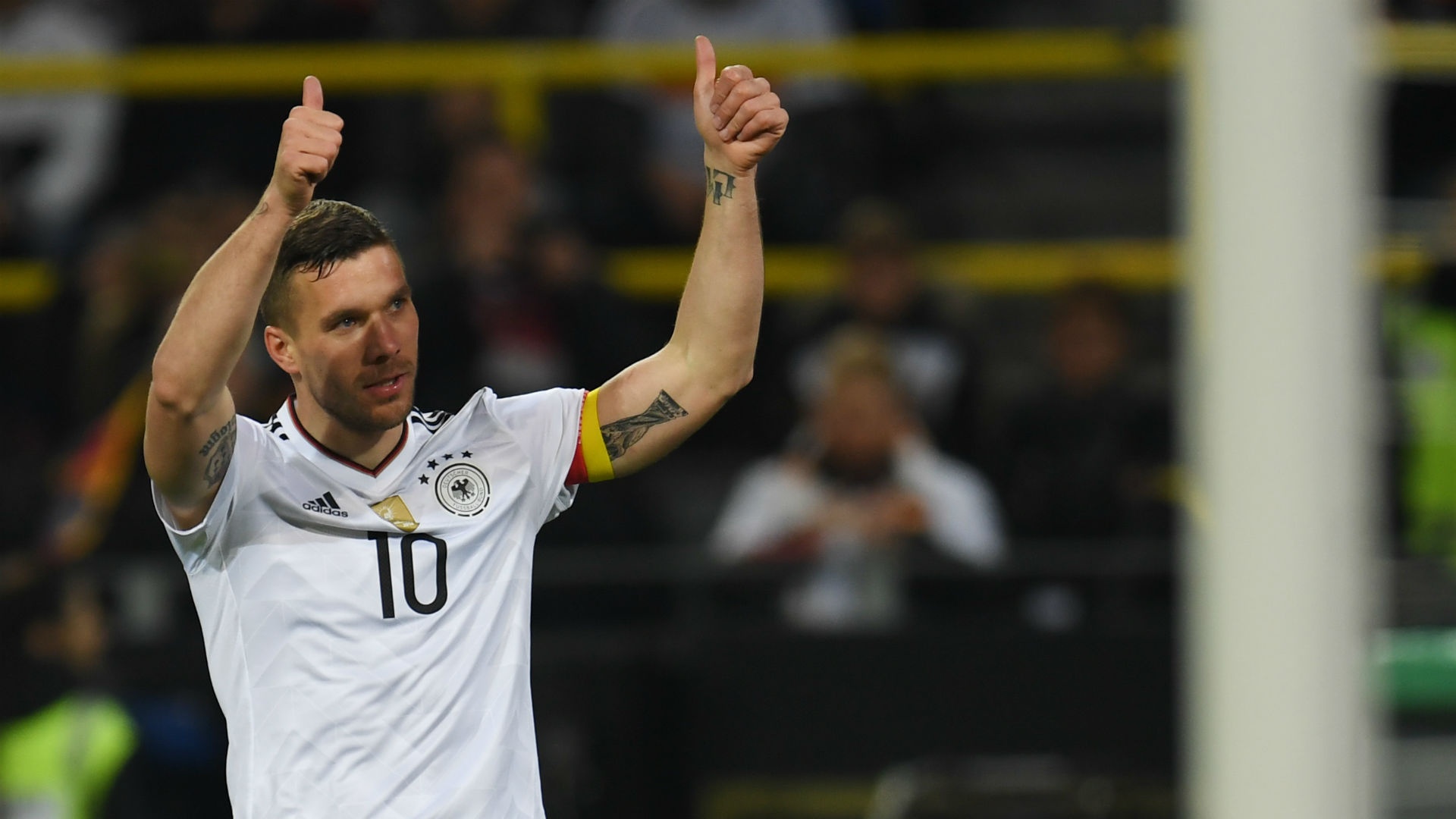 Fairytale Podolski script 'too cheesy' for Muller