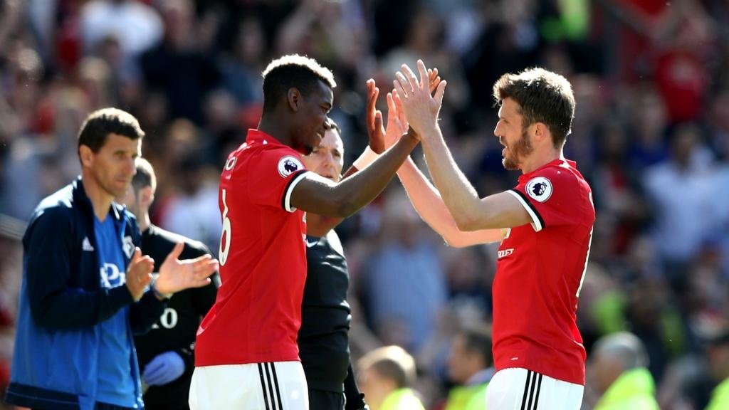 Carrick insists Pogba has a future at United