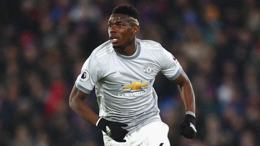 Pogba is out with a thigh injury. GOAL