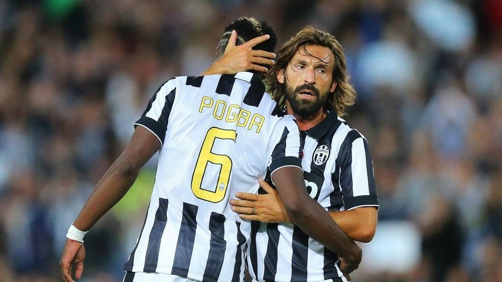 Pogba and Pirlo were among Juventus' free transfers. GOAL