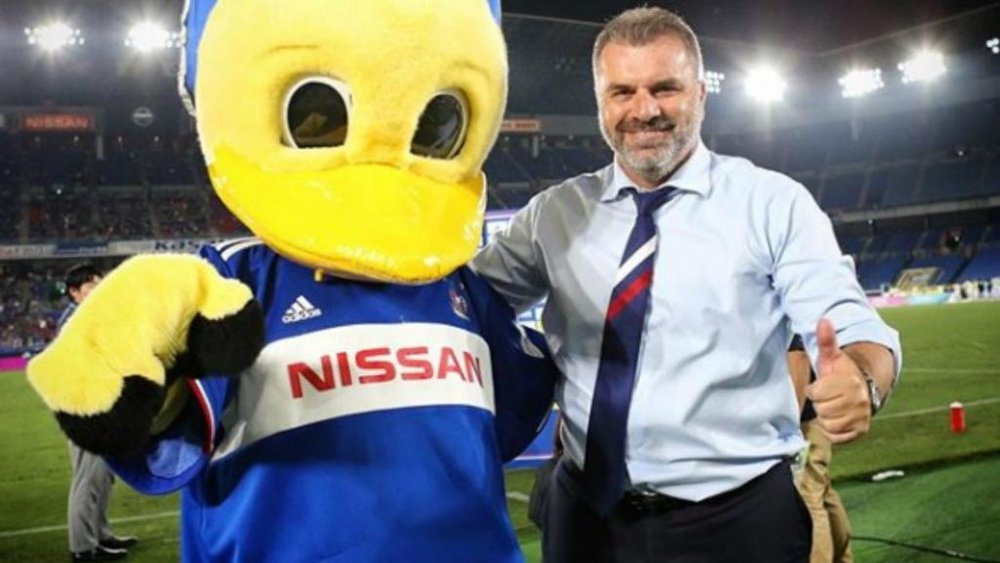 Coach Postecoglou led Yokohama F Marinos to the J-League title. GOAL