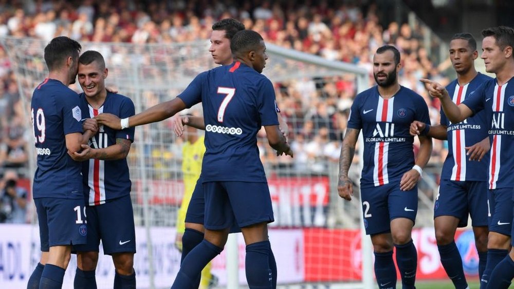 Mbappe is happy with PSG's pre-season this summer. GOAL
